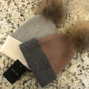 Gigi Pip Pom Beanies